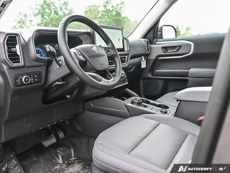 NEW 2025 Ford Bronco Sport Badlands - Carbonized Grey Metallic Exterior / DARK SPACE GREY LEATHER Interior - $45,934 - Stock #E51375 - VIN 3FMCR9DA8SRF75360 - Photo 13