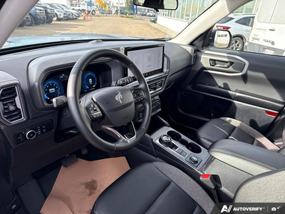 USED 2025 Ford Bronco Sport Big Bend - EBONY, PREMIUM TRIMMED HTD FR SPORT CONTOUR BUCKET SEATS Interior - $33,997 - Stock #EP4809 - VIN 3FMCR9BN0SRF32282