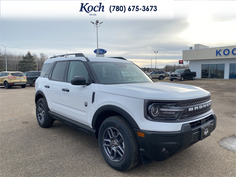 NEW 2025 Ford Bronco Sport Big Bend - Oxford White Exterior - $37,225 - Stock #A25227 - VIN 3FMCR9BN9SRF12550