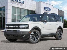 NEW 2025 Ford Bronco Sport Outer Banks - Oxford White Exterior - $41,909 - Stock #E51202 - VIN 3FMCR9CN9SRF21408