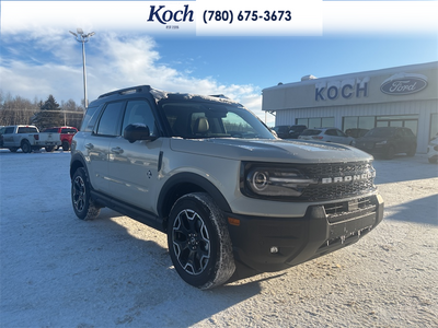 NEW 2025 Ford Bronco Sport Outer Banks - Desert Sand Exterior - $43,200 - Stock #A25284 - VIN 3FMCR9CN1SRF62521