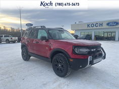 NEW 2025 Ford Bronco Sport Badlands - Ruby Red Tri-coat Metallic Exterior - $54,160 - Stock #A25287 - VIN 3FMCR9DA6SRF73963
