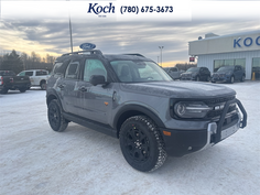 NEW 2025 Ford Bronco Sport Badlands - Carbonized Grey Metallic Exterior - $54,115 - Stock #A25286 - VIN 3FMCR9DA8SRF75018