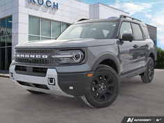NEW 2025 Ford Bronco Sport Badlands - Carbonized Grey Metallic Exterior - $46,934 - Stock #E51375 - VIN 3FMCR9DA8SRF75360
