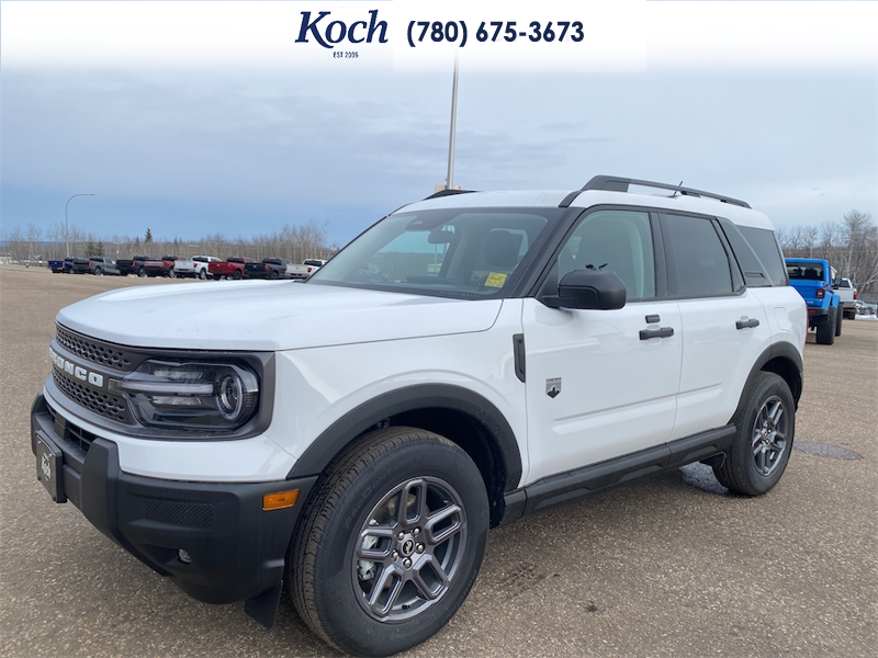NEW 2025 Ford Bronco Sport Big Bend - Oxford White Exterior / LIGHT SMOKED TRUFFLE Interior - $37,725 - Stock #A25227 - VIN 3FMCR9BN9SRF12550 - Photo 5