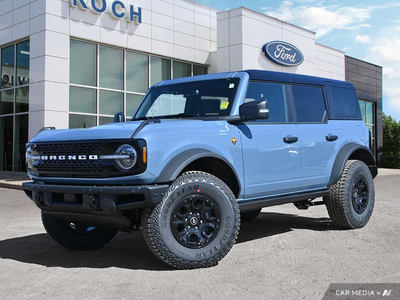 DEMO 2025 Ford Bronco Badlands HOSS + Sasquatch Package - Azure Grey Metallic Tri-coat Exterior - $79,884 - Stock #E50684 - VIN 1FMEE9BP3SLA60244
