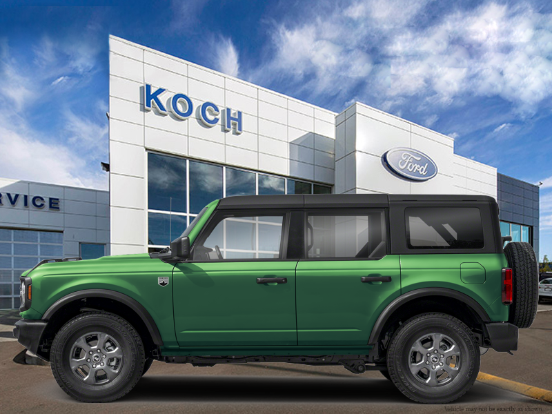USED 2025 Ford Bronco Big Bend - Eruption Green Metallic Exterior - $53,933 - Stock #EP4755 - VIN 1FMEE7BHXSLA48234 - Photo 1