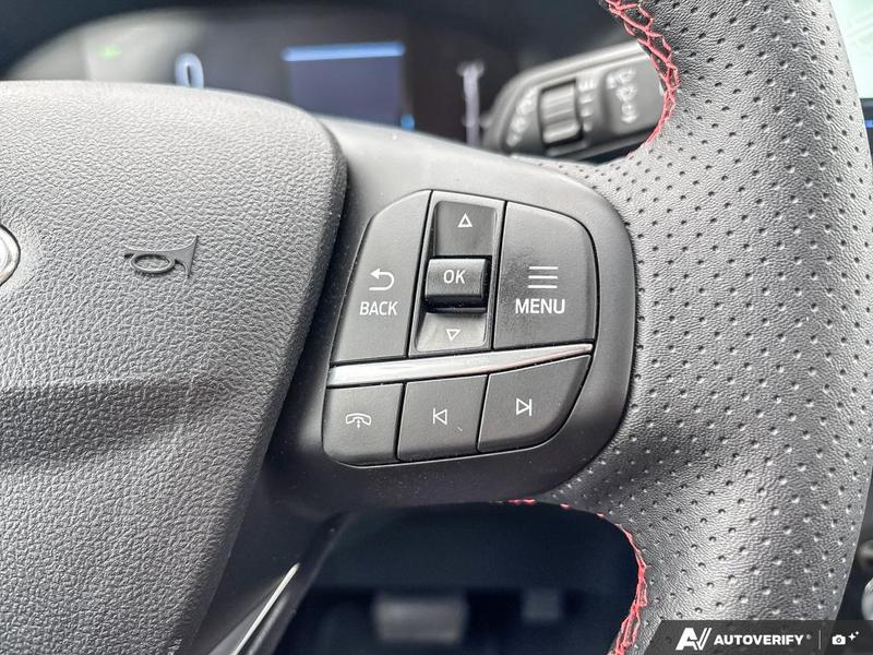 NEW 2025 Ford Escape ST-Line Hybrid - Vapor Blue Exterior / EBONY VINYL/ RED STITCHING Interior - $43,893 - Stock #E50102 - VIN 1FMCU9MZXSUA13070 - Photo 16