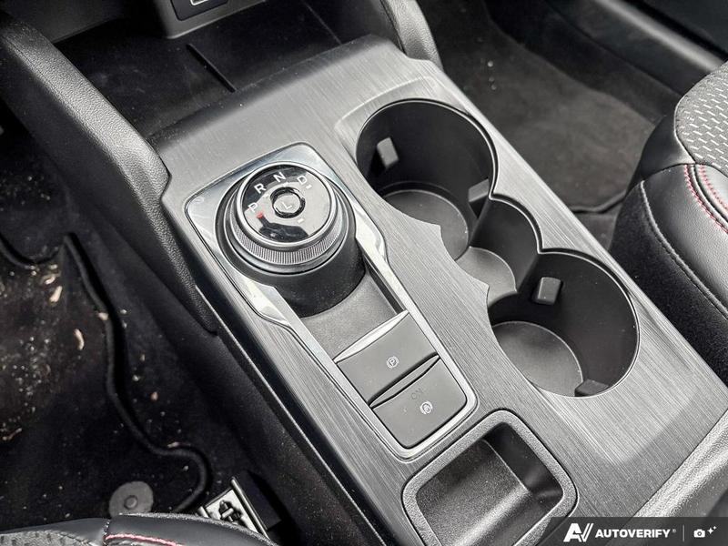 NEW 2025 Ford Escape ST-Line Hybrid - Vapor Blue Exterior / EBONY VINYL/ RED STITCHING Interior - $43,893 - Stock #E50102 - VIN 1FMCU9MZXSUA13070 - Photo 18
