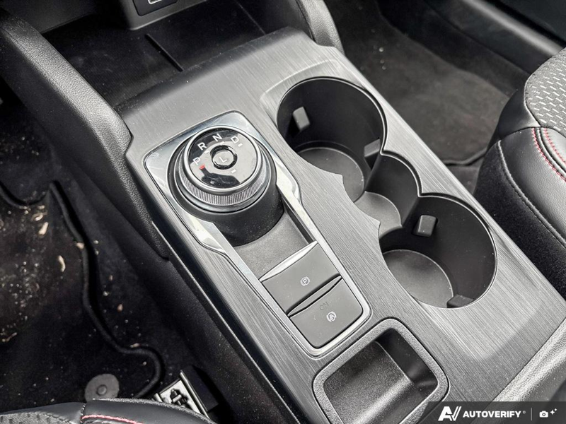 NEW 2025 Ford Escape ST-Line Hybrid - Vapor Blue Exterior / EBONY VINYL/ RED STITCHING Interior - $45,143 - Stock #E50102 - VIN 1FMCU9MZXSUA13070 - Photo 18