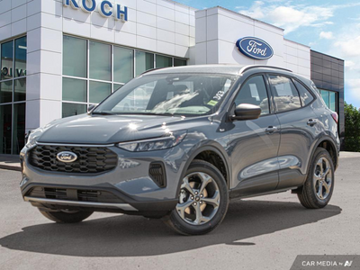 NEW 2025 Ford Escape ST-Line - Vapor Blue Exterior - $38,693 - Stock #E50673 - VIN 1FMCU9MN6SUB09291