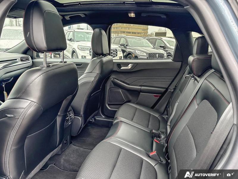 NEW 2025 Ford Escape ST-Line Hybrid - Vapor Blue Exterior / EBONY VINYL/ RED STITCHING Interior - $43,893 - Stock #E50102 - VIN 1FMCU9MZXSUA13070 - Photo 23