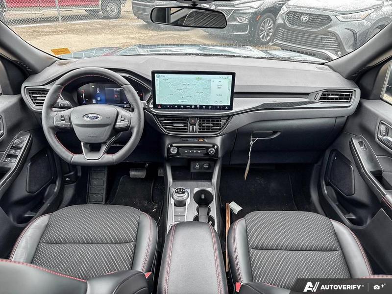NEW 2025 Ford Escape ST-Line Hybrid - Vapor Blue Exterior / EBONY VINYL/ RED STITCHING Interior - $43,893 - Stock #E50102 - VIN 1FMCU9MZXSUA13070 - Photo 24