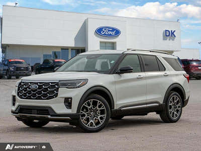 2025 Ford Explorer Platinum