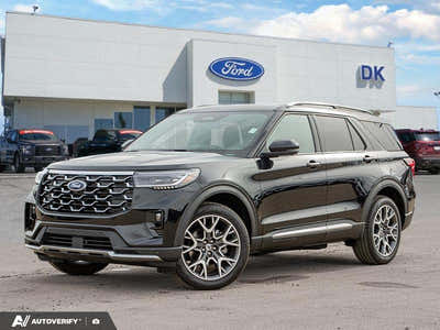 2025 Ford Explorer Platinum