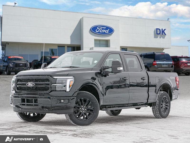 NEW 2025 Ford F-150 Lariat - Agate Black Exterior / BLACK ACTIVE X Interior - $79,277 - Stock #D50983 - VIN 1FTFW5L88SFC55258 - Photo 1