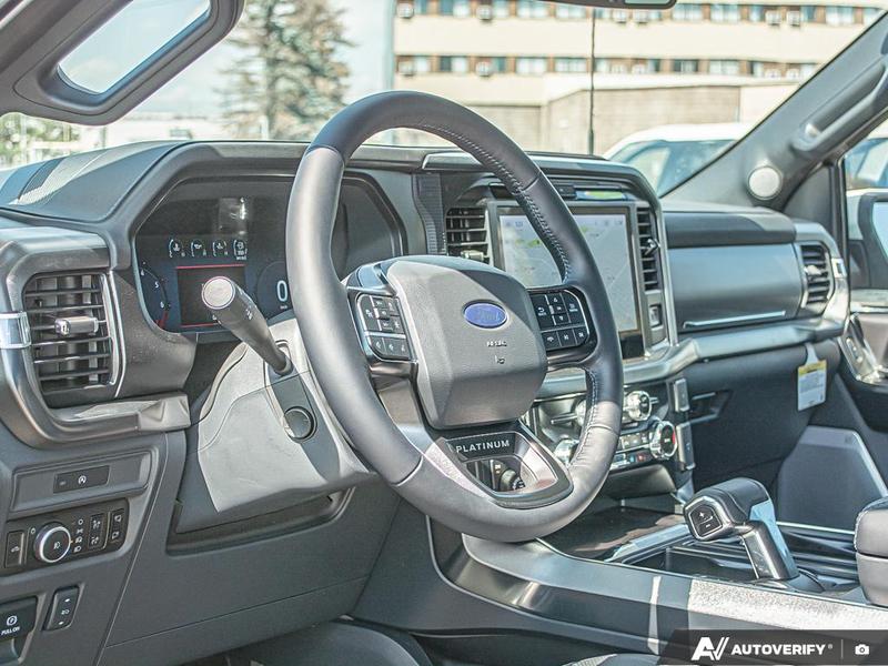 NEW 2025 Ford F-150 Platinum - Star White Tri-coat Metallic Exterior / BLACK LEATHER Interior - $112,219 - Stock #E51073 - VIN 1FTFW7L81SFB46832 - Photo 13