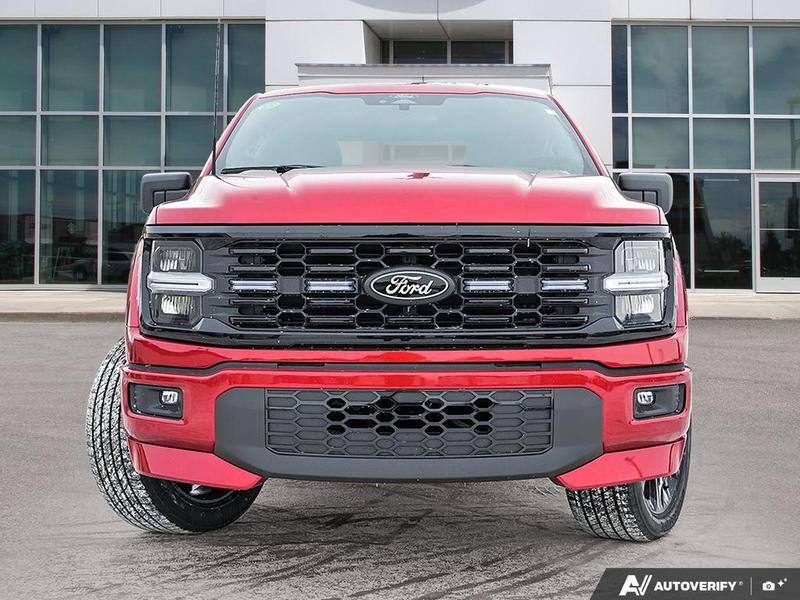 NEW 2025 Ford F-150 LOBO - Rapid Red Tri-coat Metallic Exterior / BLACK STX CLOTH Interior - $64,949 - Stock #E51376 - VIN 1FTEW2L59SFC08241 - Photo 2