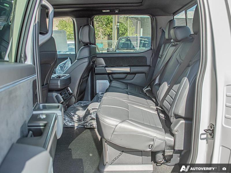 NEW 2025 Ford F-150 Platinum - Star White Tri-coat Metallic Exterior / BLACK LEATHER Interior - $112,219 - Stock #E51073 - VIN 1FTFW7L81SFB46832 - Photo 25