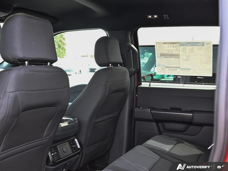 NEW 2025 Ford F-150 LOBO - Rapid Red Tri-coat Metallic Exterior / BLACK STX CLOTH Interior - $61,899 - Stock #E51376 - VIN 1FTEW2L59SFC08241 - Photo 24