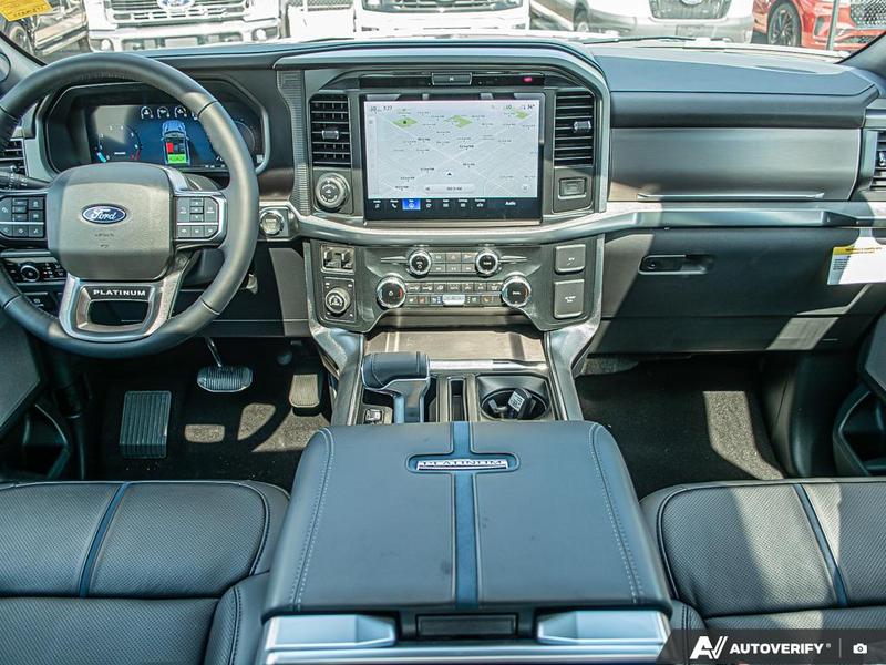 NEW 2025 Ford F-150 Platinum - Star White Tri-coat Metallic Exterior / BLACK LEATHER Interior - $112,219 - Stock #E51073 - VIN 1FTFW7L81SFB46832 - Photo 26