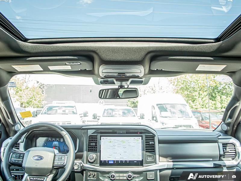 NEW 2025 Ford F-150 Platinum - Star White Tri-coat Metallic Exterior / BLACK LEATHER Interior - $112,219 - Stock #E51073 - VIN 1FTFW7L81SFB46832 - Photo 27