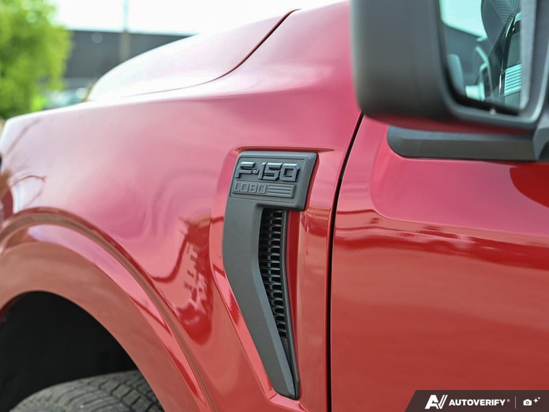 NEW 2025 Ford F-150 LOBO - Rapid Red Tri-coat Metallic Exterior / BLACK STX CLOTH Interior - $61,899 - Stock #E51376 - VIN 1FTEW2L59SFC08241 - Photo 27