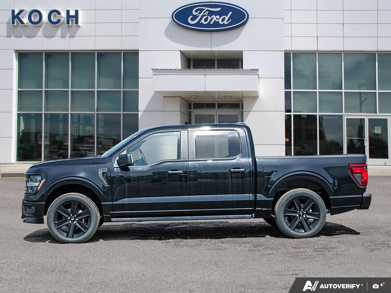 NEW 2025 Ford F-150 LOBO - Agate Black Exterior / BLACK STX CLOTH Interior - $79,699 - Stock #E51371 - VIN 1FTEW2L56SFB99210 - Photo 3