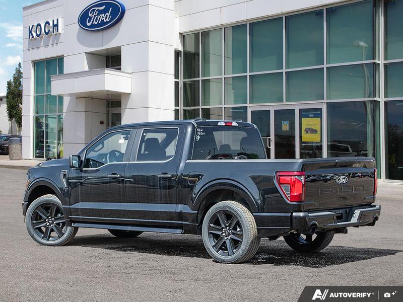 NEW 2025 Ford F-150 LOBO - Agate Black Exterior / BLACK STX CLOTH Interior - $79,699 - Stock #E51371 - VIN 1FTEW2L56SFB99210 - Photo 4