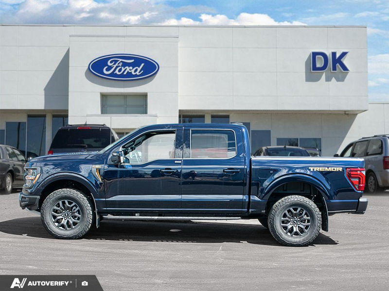 NEW 2025 Ford F-150 Tremor - Antimatter Blue Metallic Exterior / BLACK TREMOR LEATHER Interior - $86,269 - Stock #D51014 - VIN 1FTFW4L52SFC33028 - Photo 3
