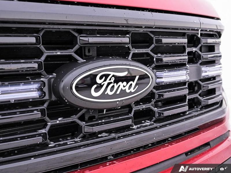 NEW 2025 Ford F-150 LOBO - Rapid Red Tri-coat Metallic Exterior / BLACK STX CLOTH Interior - $64,949 - Stock #E51376 - VIN 1FTEW2L59SFC08241 - Photo 9