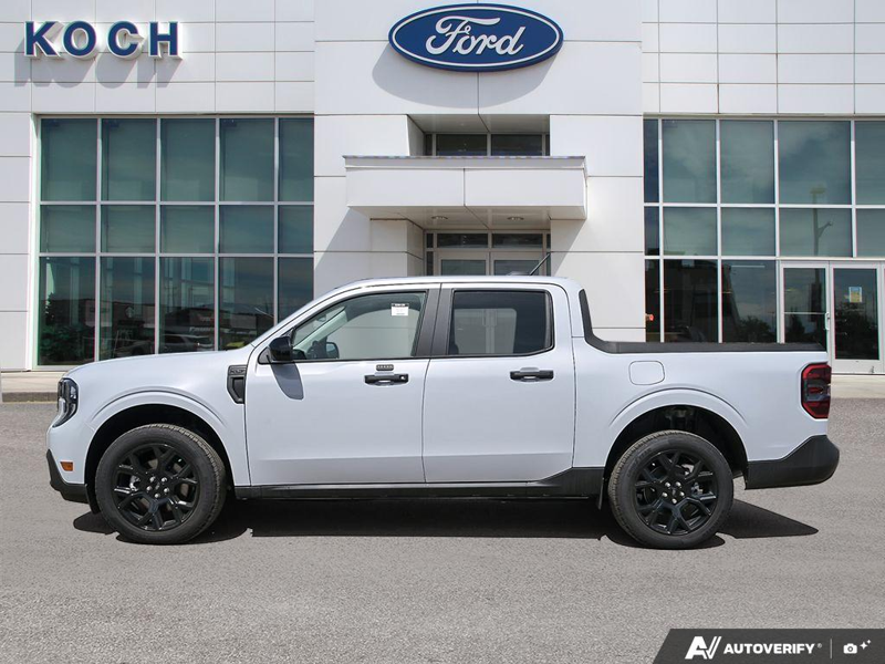NEW 2025 Ford Maverick XLT Hybrid - Space White Metallic Exterior / BLACK ONYX Interior - $45,869 - Stock #E50120 - VIN 3FTTW8J30SRA17872 - Photo 3