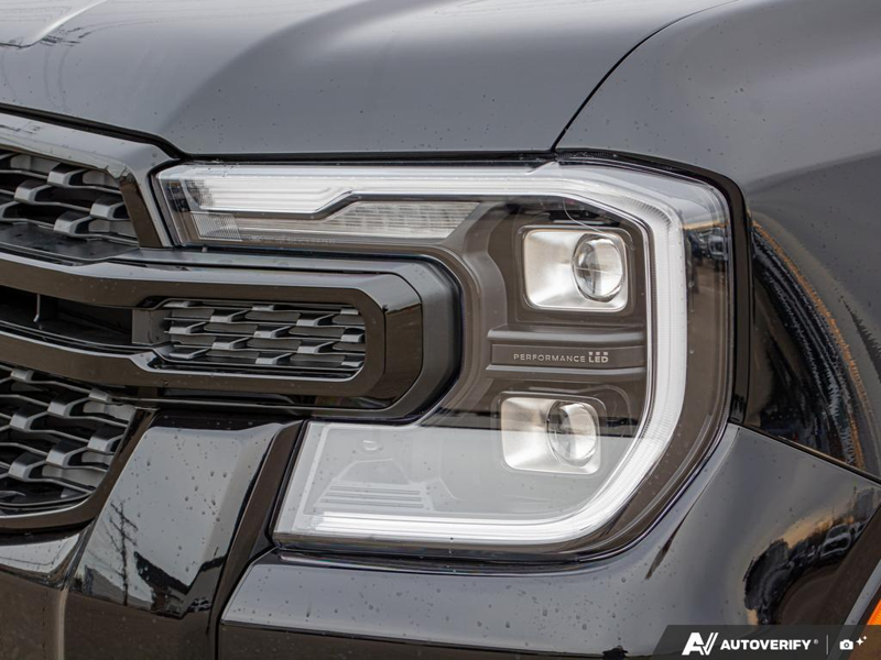 NEW 2025 Ford Ranger Lariat - Shadow Black Exterior / EBONY LEATHER-TRIMMED Interior - $55,949 - Stock #E51335 - VIN 1FTER4KH9SLE62161 - Photo 10