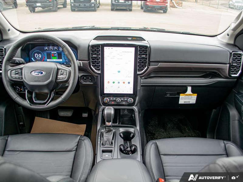 NEW 2025 Ford Ranger Lariat - Shadow Black Exterior / EBONY LEATHER-TRIMMED Interior - $55,949 - Stock #E51335 - VIN 1FTER4KH9SLE62161 - Photo 27