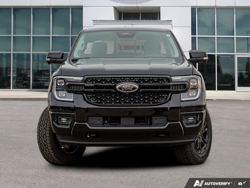 NEW 2025 Ford Ranger Lariat - Shadow Black Exterior / EBONY LEATHER-TRIMMED Interior - $55,949 - Stock #E51335 - VIN 1FTER4KH9SLE62161 - Photo 2