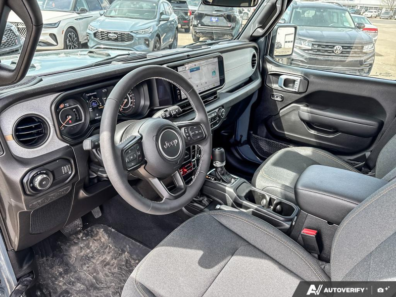 USED 2025 Jeep Wrangler Willys - Gray Exterior - $55,976 - Stock #E51160A - VIN 1C4PJXDN4SW515500 - Photo 13