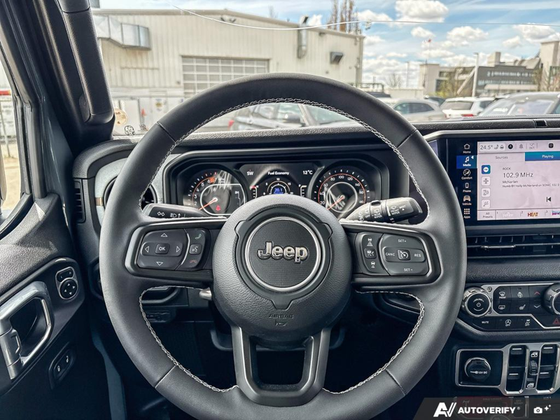 USED 2025 Jeep Wrangler Willys - Gray Exterior - $55,976 - Stock #E51160A - VIN 1C4PJXDN4SW515500 - Photo 14