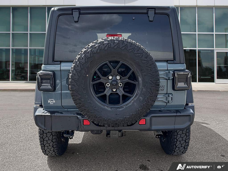 USED 2025 Jeep Wrangler Willys - Gray Exterior - $55,976 - Stock #E51160A - VIN 1C4PJXDN4SW515500 - Photo 5