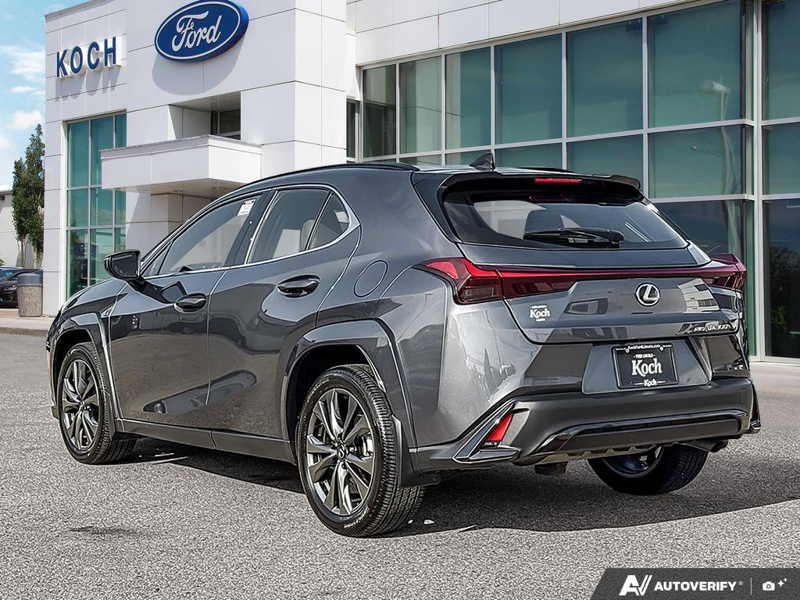 USED 2025 Lexus UX 300h - Cloudburst Grey Exterior - $44,946 - Stock #E50824B - VIN JTHUCJDH7S2009797 - Photo 4
