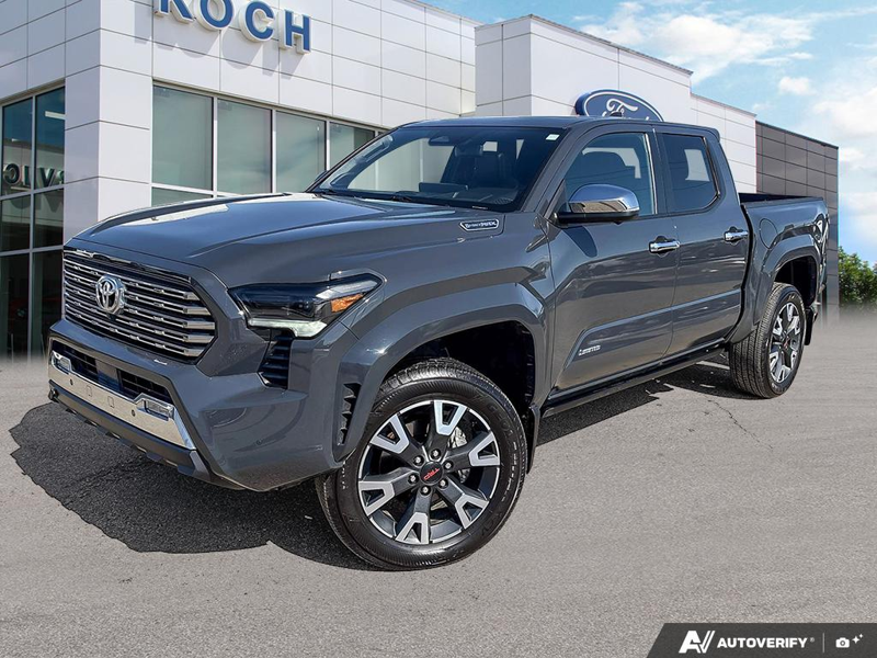 USED 2025 Toyota Tacoma 4x4 Double Cab AT - Black Exterior - $65,899 - Stock #E51163B - VIN 3TYLC5LN8ST017366 - Photo 1