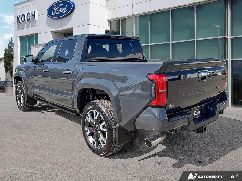 USED 2025 Toyota Tacoma 4x4 Double Cab AT - Black Exterior - $65,899 - Stock #E51163B - VIN 3TYLC5LN8ST017366 - Photo 4