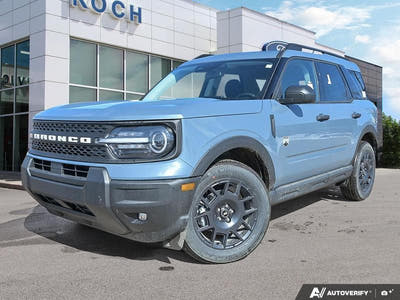 NEW 2026 Ford Bronco Sport Big Bend - Azure Grey Metallic Tri-coat Exterior - $39,989 - Stock #E60507 - VIN 3FMCR9BN3TRE36776