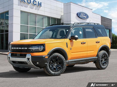NEW 2026 Ford Bronco Sport Badlands - Orange Fury Metallic Tri-coat Exterior - $51,954 - Stock #E60241 - VIN 3FMCR9DA8TRE10054