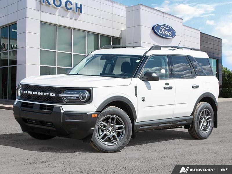 NEW 2026 Ford Bronco Sport Big Bend - Oxford White Exterior / LIGHT SMOKED TRUFFLE Interior - $39,859 - Stock #E60447 - VIN 3FMCR9BN3TRE28855 - Photo 1