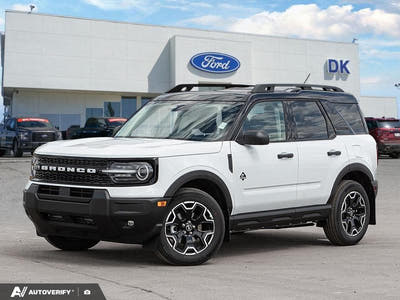 NEW 2026 Ford Bronco Sport Outer Banks - Oxford White Exterior - $40,668 - Stock #D60446 - VIN 3FMCR9CNXTRE40080