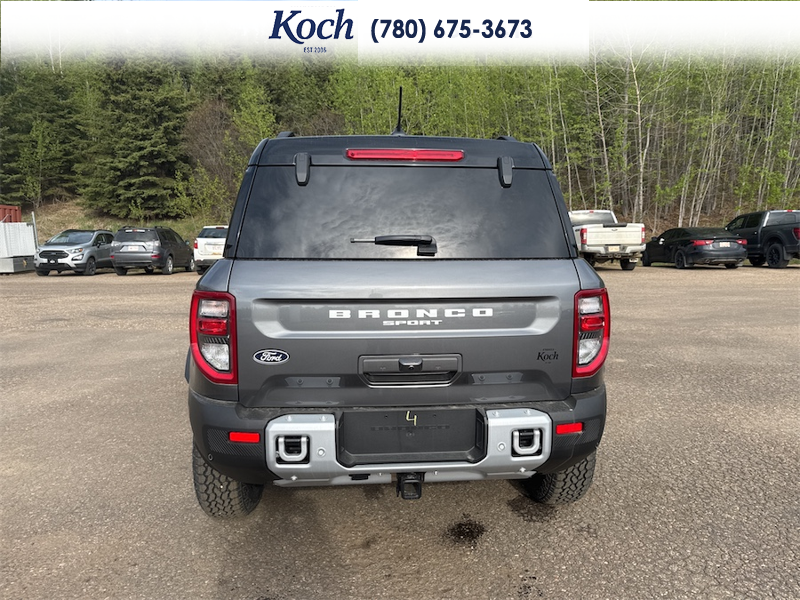 NEW 2026 Ford Bronco Sport Badlands - Carbonized Grey Metallic Exterior / DARK SPACE GREY LEATHER Interior - $54,650 - Stock #A26058 - VIN 3FMCR9DAXTRE09097 - Photo 10