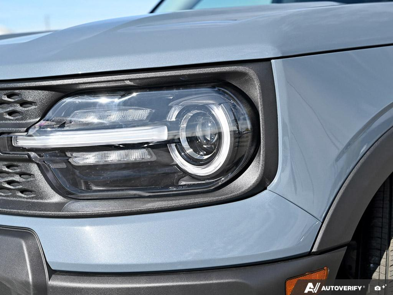 NEW 2026 Ford Bronco Sport Big Bend - Azure Grey Metallic Tri-coat Exterior / MEDIUM LT SMOKED TRUFFLE, CLOTH HEATED FRONT BUCKET SEATS Interior - $43,099 - Stock #E61088 - VIN 3FMCR9BN6TRF12247 - Photo 10