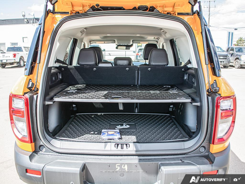 NEW 2026 Ford Bronco Sport Big Bend - Orange Fury Metallic Tri-coat Exterior / EBONY, PREMIUM TRIMMED HTD FR SPORT CONTOUR BUCKET SEATS Interior - $40,604 - Stock #E60242 - VIN 3FMCR9BN6TRE10964 - Photo 11