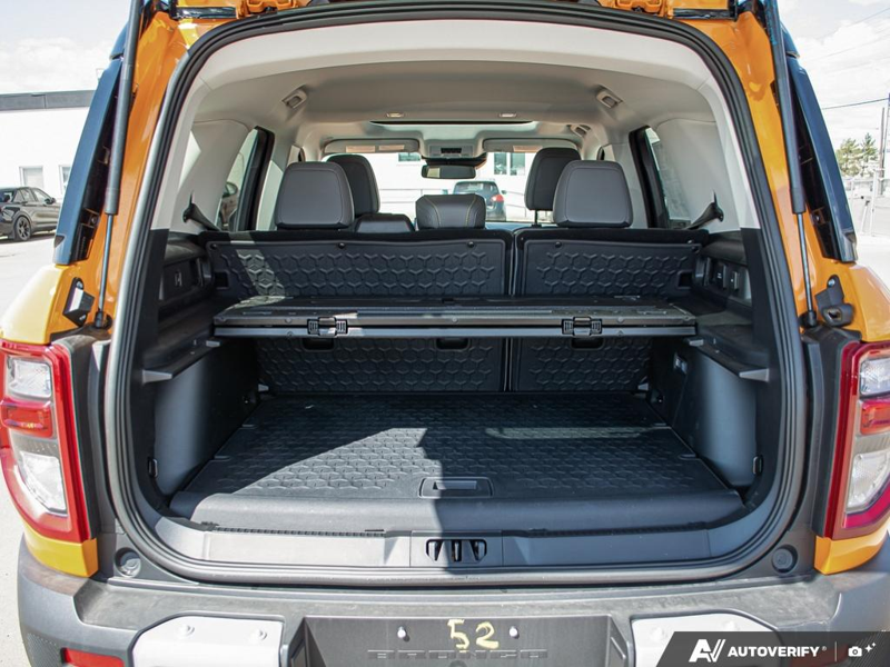 NEW 2026 Ford Bronco Sport Badlands - Orange Fury Metallic Tri-coat Exterior / DARK SPACE GREY LEATHER Interior - $50,370 - Stock #E60241 - VIN 3FMCR9DA8TRE10054 - Photo 11