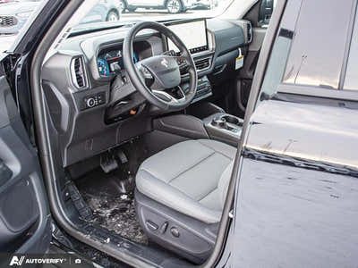 NEW 2026 Ford Bronco Sport Badlands - DARK SPACE GREY LEATHER Interior - $46,468 - Stock #D60200 - VIN 3FMCR9DA7TRE10515